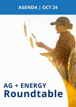 Ag + Energy Roundtable Oct 24 - Agenda