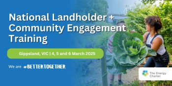 Landholder Engagement Training Mar 2025 - HUMANITIX